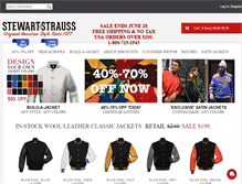 Tablet Screenshot of jacketshop.com